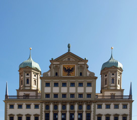 Fototapeta na wymiar Augsburger Rathaus