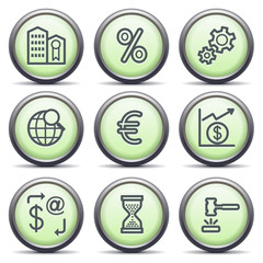 Icons with green buttons 25