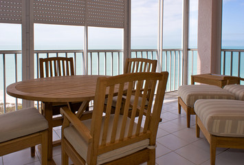 high end florida lanai