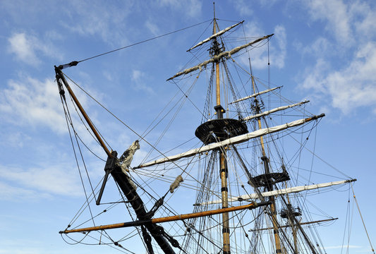 Tall Ship Rigging