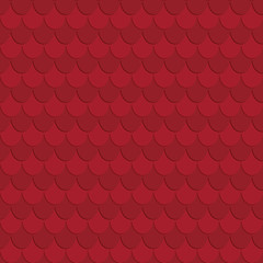 endloses Muster aus Dachpfannen oder Schuppen