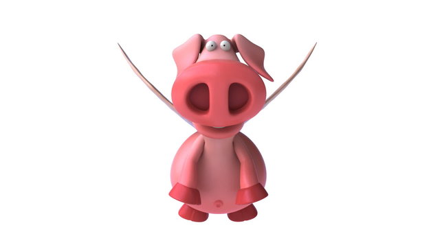 Flying pig