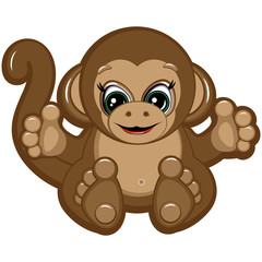 Little monkey - one of the symbols of the horoscope