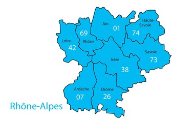 Region Rh&ocirc;ne Alpes