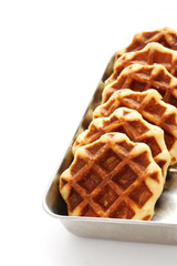 Belgium Waffles in the Liege style