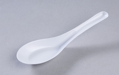 Plastic spoon