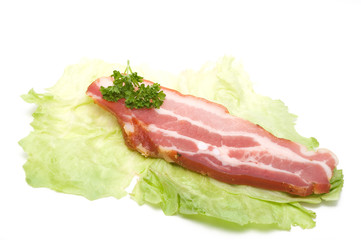 Geräucherter Schweinebauch