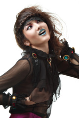 Beautiful young woman