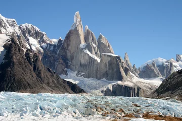 Crédence de cuisine en verre imprimé Cerro Torre Colline de Torre - Patagonie