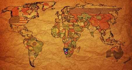 namibia on world map
