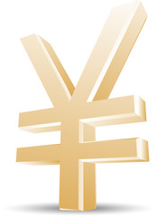 Obraz premium yen vector illustration