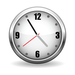 vector clock face - easy change time