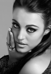 Obraz premium beautiful model