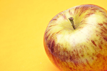 Apple on Yellow