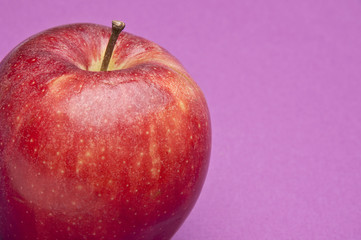 Apple on Purple