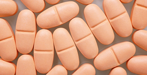 Tabletten oder Arzneimittel Nahaufnahme