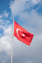 Turkish Flying Flag