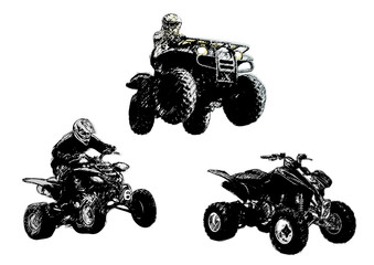 motorsport trio
