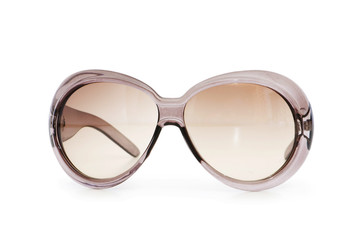 Fototapeta premium Stylish sunglasses isolated on the white background