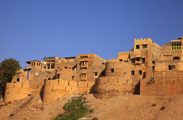 Jaisalmer, also known as "golden City" in India