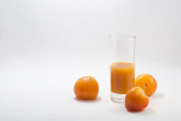 Orange plum juice