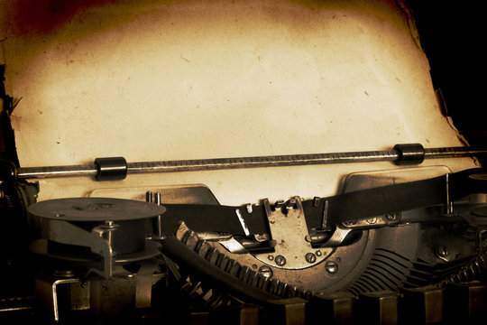 vintage typewriter