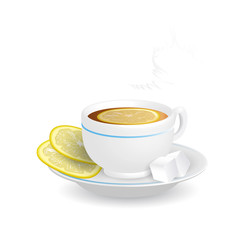 tea with lemon