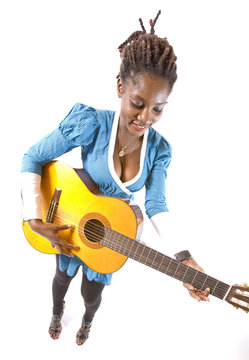 guitariste africaine