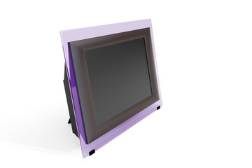 Digital photo frame isolated 3d model