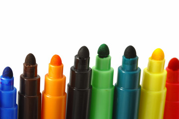 colored markers