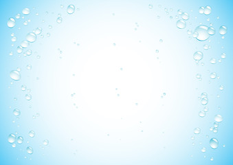 blue water drops background3