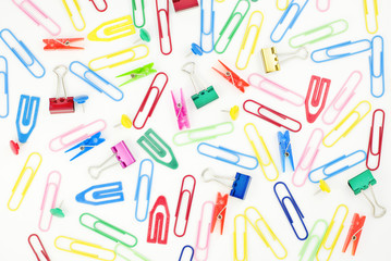 Office and School Supplies Background