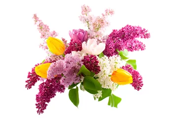 Photo sur Plexiglas Lilas Bouquet de printemps