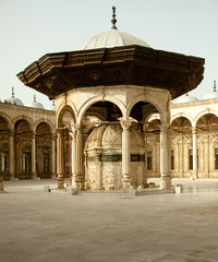 Obraz premium Old mosque in the Citadel in Cairo