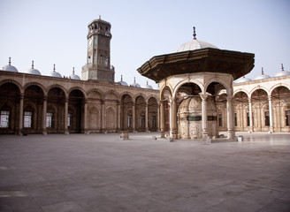 Old mosque in the Citadel in Cairo