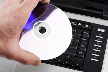 cd con laptop