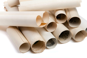 Fototapeta premium rouleau de papier - parchemin
