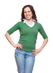 Fototapeta premium smiley model