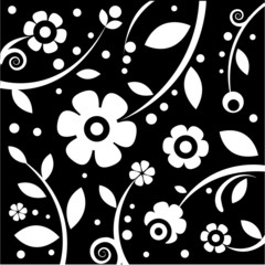 stylish black&white pattern