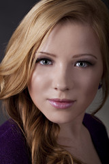 Fototapeta premium Portrait of beautiful woman