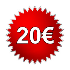 button 20 euro