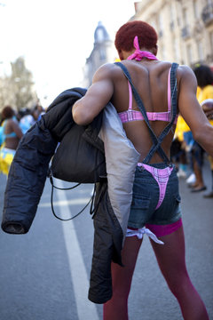 D&eacute;guisement au carnaval