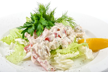 seafood salad