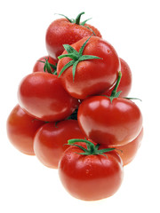 pile of red tomatoes