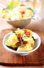 Tortellini appetizer