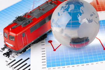 Fototapeta premium Train Concept