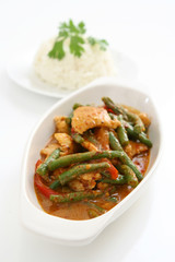 Spicy Chicken and Long Beans