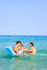 Obraz premium having fun in the sea