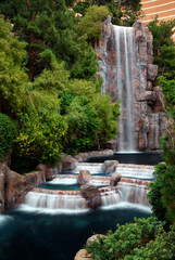 Waterfall and Horticulture, Las Vegas © rabbit75_fot