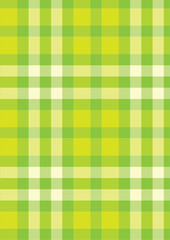 green checked background